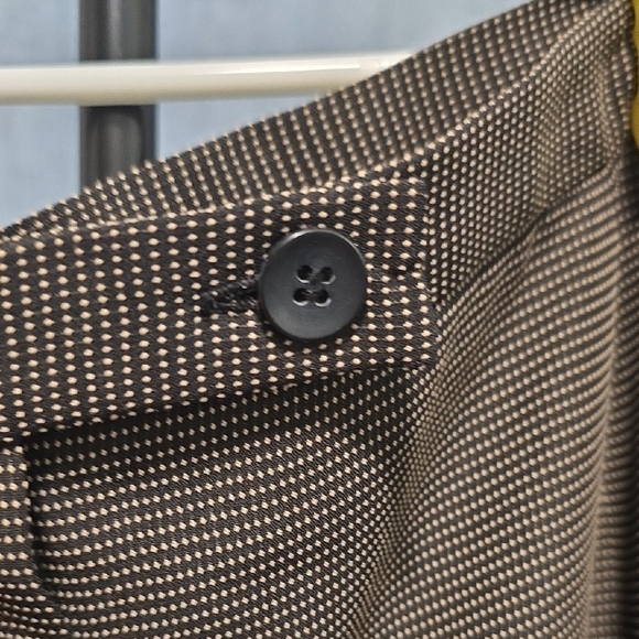 Style & Co. Dark Brown Patterned Trousers - Picture 3 of 9